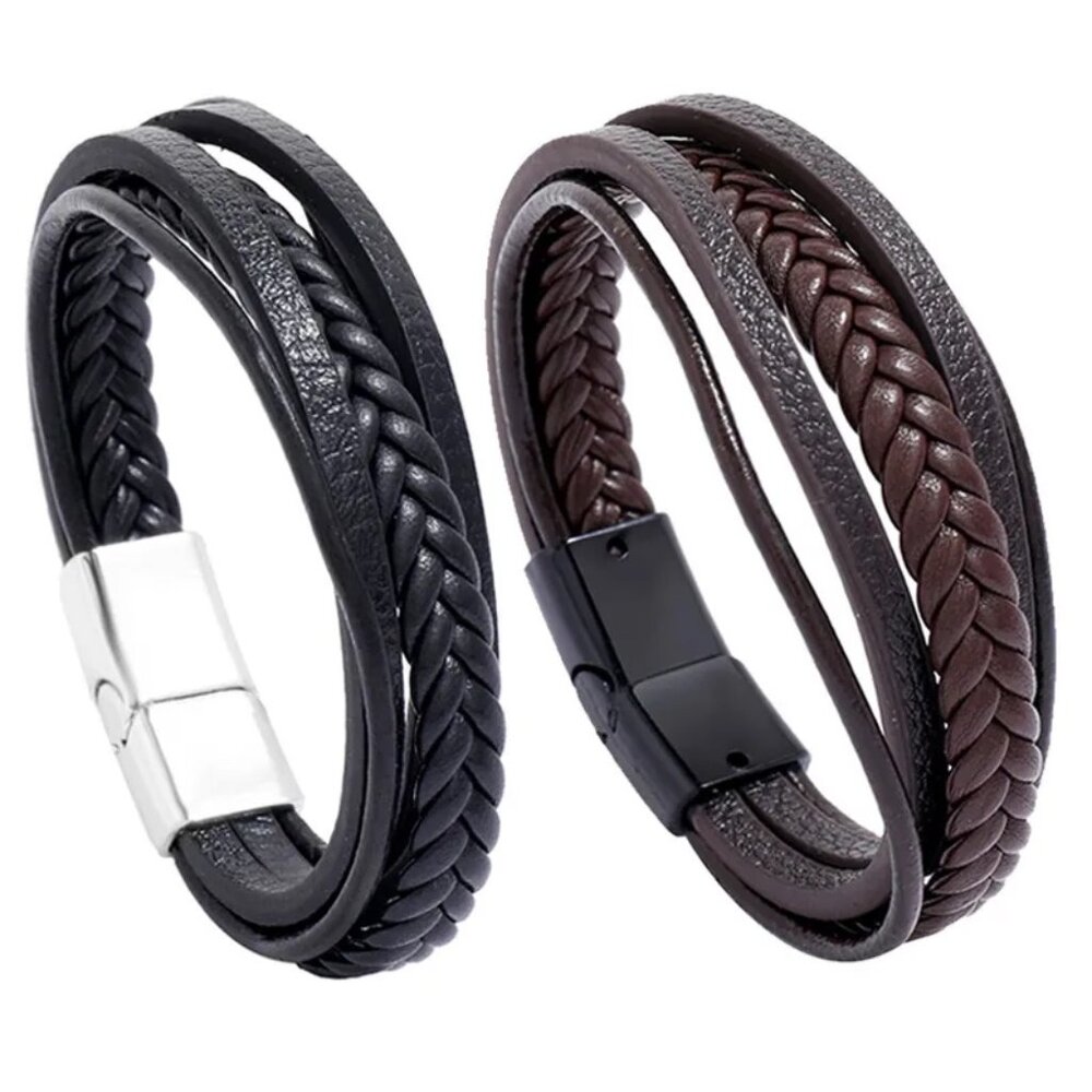 Unisex Leather Bracelet